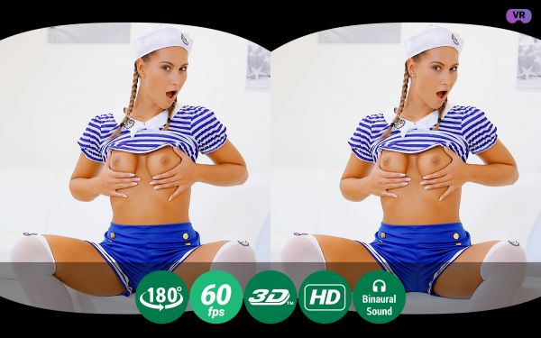 Cute Sailor Cosplayer Shows Her Skills in VR Solo - TmwVRnet.com