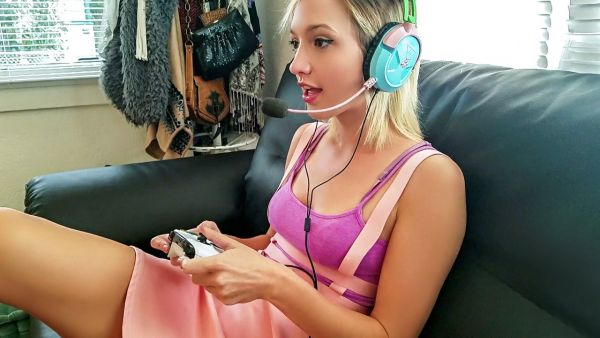 Gamer Babe Plays With Cock - Mofos B Sides
