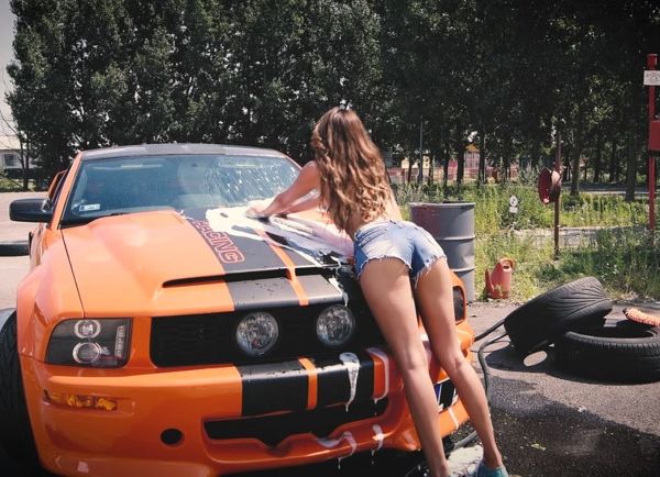 Car Wash Booty Baby - Porn World