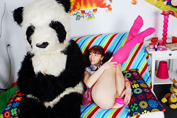 Real porn 4 fun with horny panda - Panda Fuck