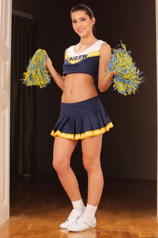 Anne As A Sexy Cheerleader