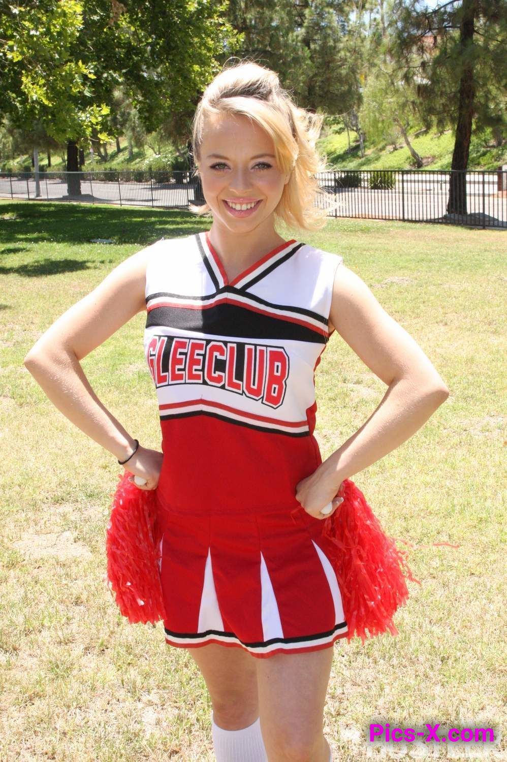 Aurora Monroe in Naughty Cheerleaders 5 pt. 2 - Image 1