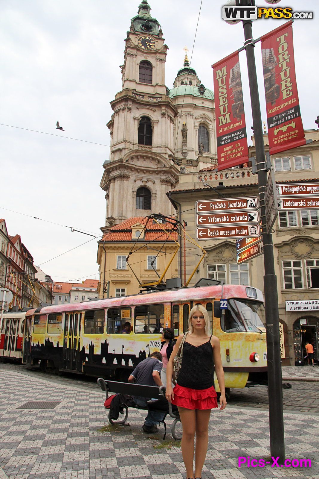 Private tour on Prague with wild sex - Public Sex Adventures - Image 1