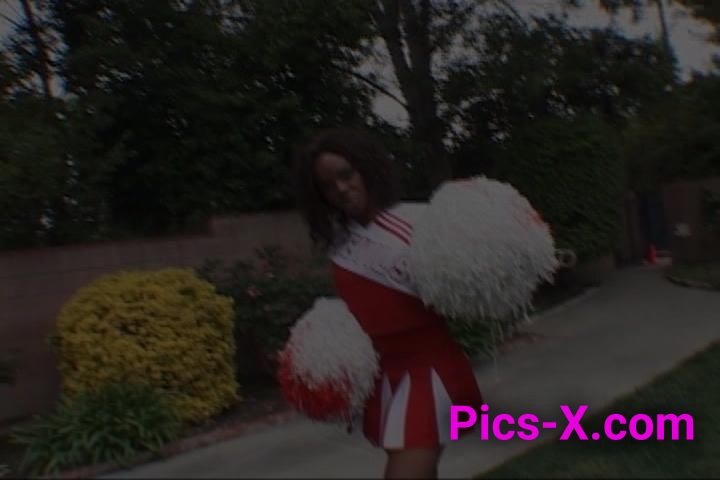Ebony Cheerleaders 10 Scene 3 - Image 1