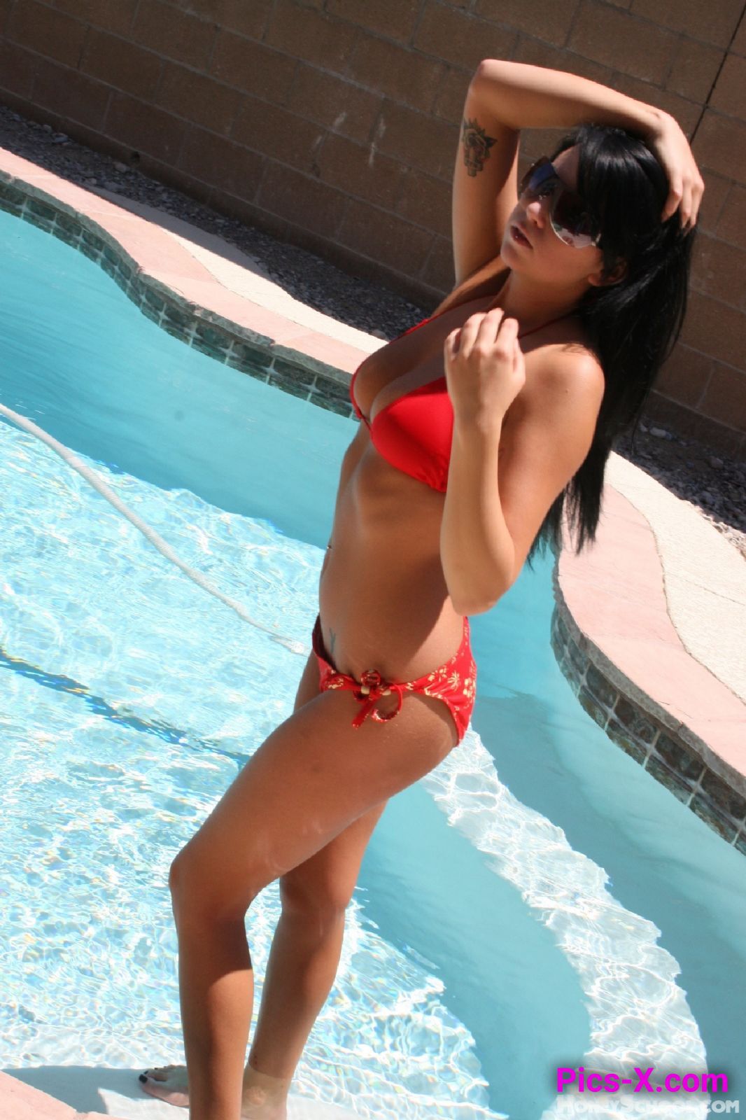 Chloe James In A Bikini - Image 1